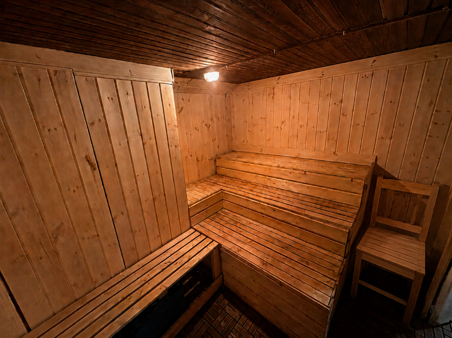 Sauna included in the base stay.